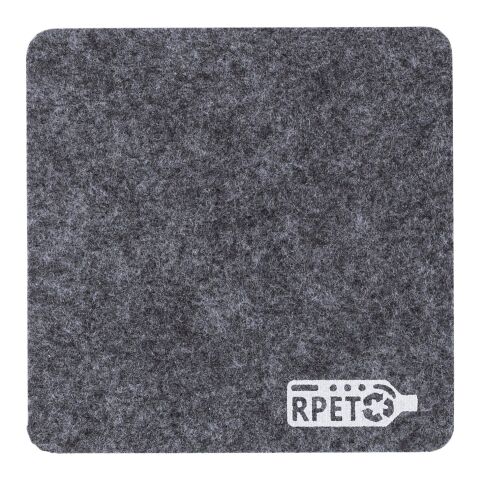 RPET felt coaster set Lawrence grey