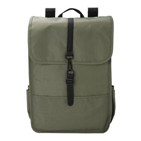 RPET Polyester (300D) flap backpack Lyric grey