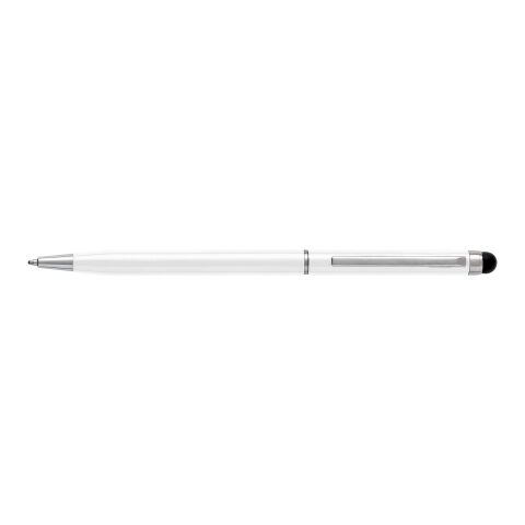 Aluminium ballpen Irina white