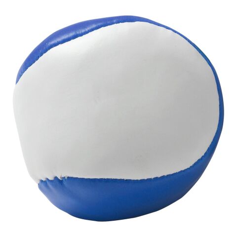 Imitation leather juggling ball Heidi blue