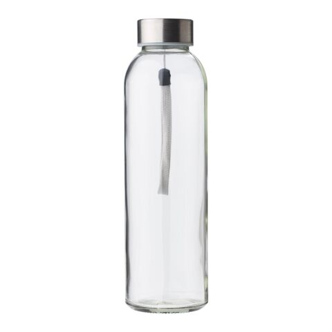 Glass bottle (500 ml) with neoprene sleeve Nika orange