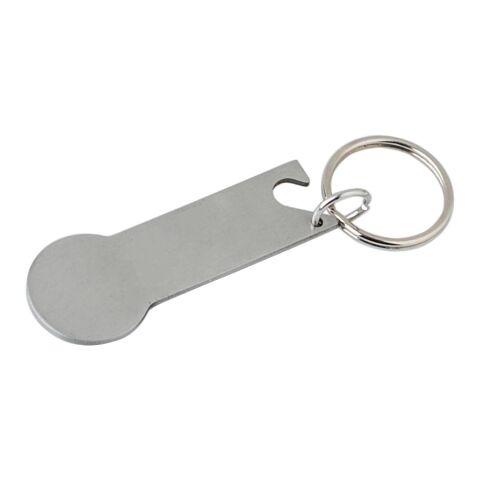 Stainless steel multifunctional key chain Gavin silver