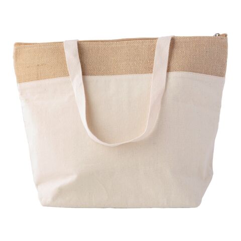 Cotton jute cooler bag Randy khaki