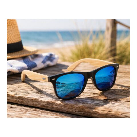 ABS and bamboo sunglasses Luis silver