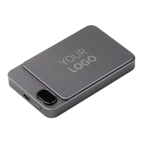 BrandCharger Powerwave 5000 wireless powerbank gun metal