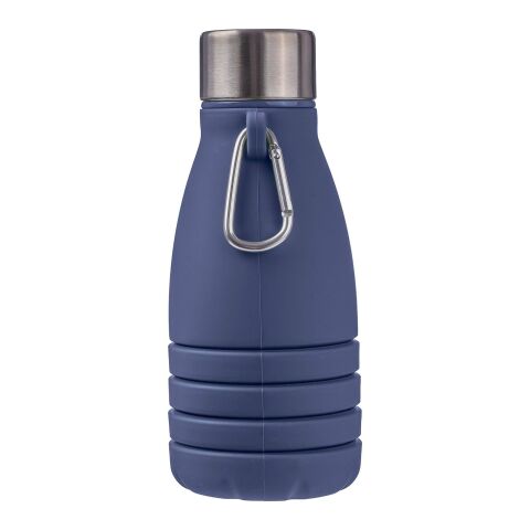 Silicone foldable drinking bottle 550 ml Erin grey