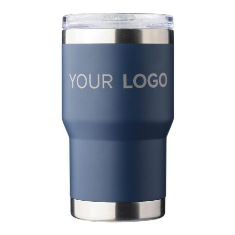 Recycled stainless steel double-walled travel mug (350 ml) Ayen grey