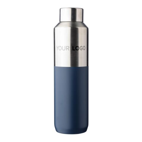 Recycled stainless steel double-walled drinking bottle (600 ml) Esen white