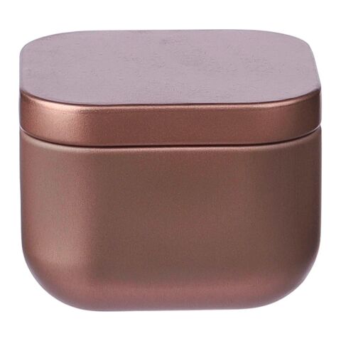 Metal candle Laurie rose gold