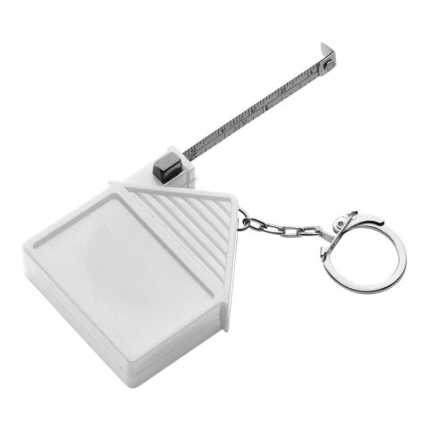 ABS key holder tape measure Dane white | No Branding | not available | not available