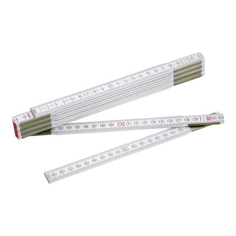 Wooden Stabila foldable ruler Jason white | No Branding | not available | not available