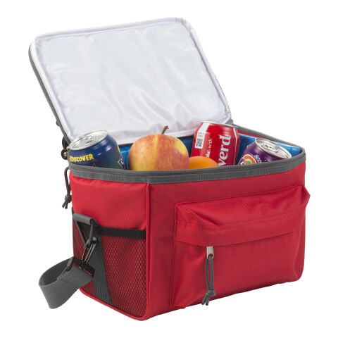 Polyester (600D) cooler bag Joey red | No Branding | not available | not available