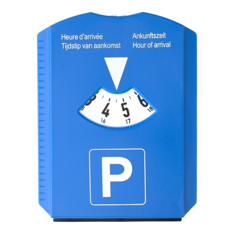 Plastic 2-in-1 parking disc Teddie cobalt blue | No Branding | not available | not available