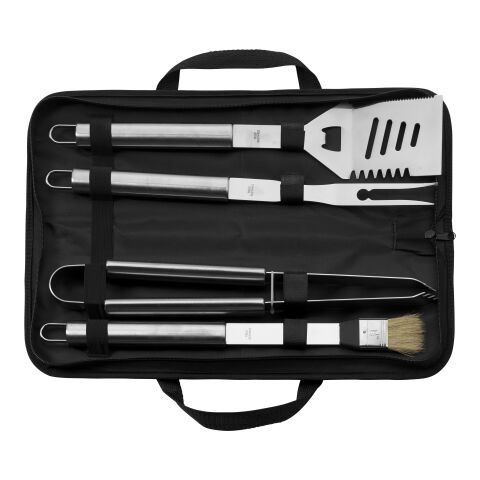 Stainless steel barbecue set Silas black | No Branding | not available | not available