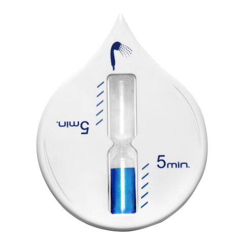 Plastic shower timer Alaya white | No Branding | not available | not available