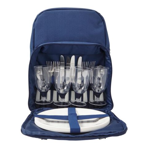 Polyester (600D) picnic backpack Izaro blue | No Branding | not available | not available
