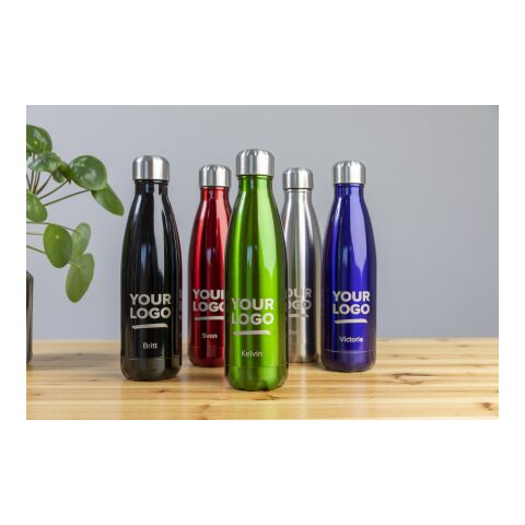 Stainless steel double walled flask Lombok orange | No Branding | not available | not available