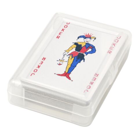 PET case with playing cards Victoria red | No Branding | not available | not available