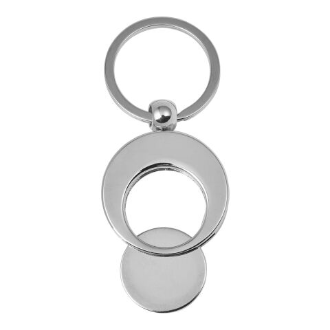 Metal 2-in-1 key holder Christie silver | No Branding | not available | not available