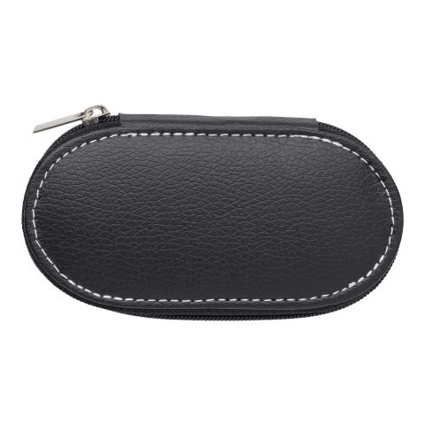 PVC pouch with manicure set Blake black | No Branding | not available | not available