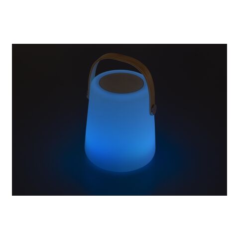 Plastic LED speaker white | No Branding | not available | not available
