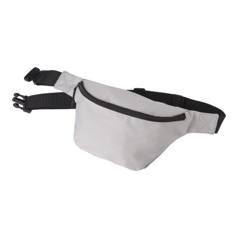 Polyester (600D) waist bag Leonardo grey | No Branding | not available | not available