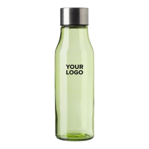 Glass and stainless steel bottle (500 ml) Andrei lime | No Branding | not available | not available