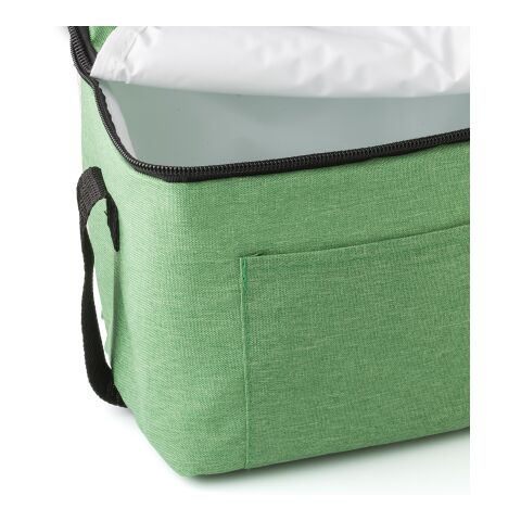 Polyester (600D) and RPET cooler bag Isabella green | No Branding | not available | not available