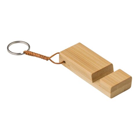 Bamboo key chain phone stand Kian bamboo | No Branding | not available | not available