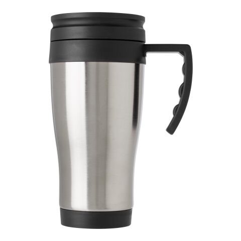 Stainless steel travel mug Dev silver | No Branding | not available | not available