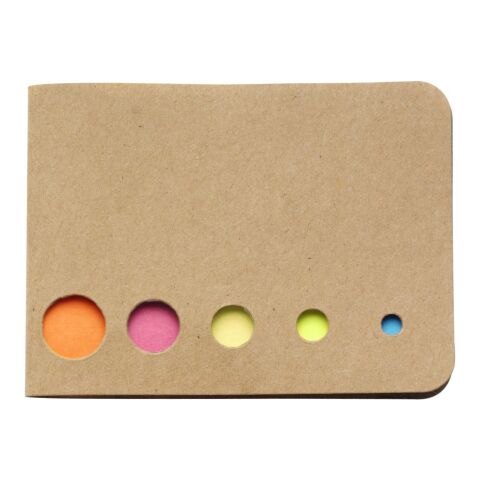 Cardboard sticky note holder Dwayne brown | No Branding | not available | not available