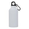 Oregon 400 ml matte sport bottle with carabiner White | No Branding | not available | not available