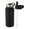 Supra 1 L copper vacuum insulated sport bottle with 2 lids Standard | Solid black | Not applicable | No Branding | not available | not available