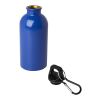 Oregon 400 ml RCS certified single wall stainless steel water bottle with carabiner Standard | Royal blue | No Branding | not available | not available
