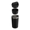 Stanley Café-To-Go 350 ml travel mug Standard | Solid black | Not applicable | No Branding | not available | not available
