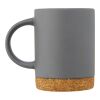 Neiva 425 ml ceramic mug with cork base Standard | Grey | not available | No Branding | not available | not available