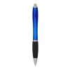 Nash RCS recycled plastic ballpoint pen with coloured barrel and black grip (black ink) Standard | Royal blue | No Branding | not available | not available