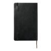 Moleskine Plain L Soft Cover Notebook Standard | Solid black | Paper Print | paper band | 460 mm x 55 mm