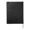 Classic XL hard cover notebook - plain Solid black