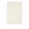 Bass A5 recycled hard cover notebook with lined pages Standard | white | No Branding | not available | not available