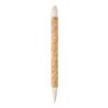 Midar cork and wheat straw ballpoint pen Natural-Cream | not available