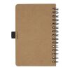 Cobble A6 wire-o recycled cardboard notebook with stone paper Standard | Natural | No Branding | not available | not available
