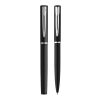 Allure ballpoint and rollerball pen set Standard | Solid black | No Branding | not available | not available