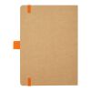 Berk recycled paper notebook Standard | Orange | Not applicable | No Branding | not available | not available
