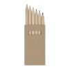 Artemaa 6-piece pencil colouring set Standard | Natural | No Branding | not available | not available