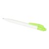 Thalaasa duo-tone eco-friendly pen Standard | Transparent green-White | not available | No Branding | not available | not available