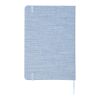 Ramona A5 cotton notebook Standard | Light blue | No Branding | not available | not available | not available