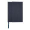 Alejandra A5 recycled plastic hard cover notebook Standard | Ocean blue | No Branding | not available | not available