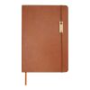 Legato A5 notebook with ballpoint and rollerball pen set Standard | Brown | No Branding | not available | not available
