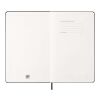 Moleskine hard cover 12 month L weekly planner vertical Standard | Solid black | not available | No Branding | not available | not available